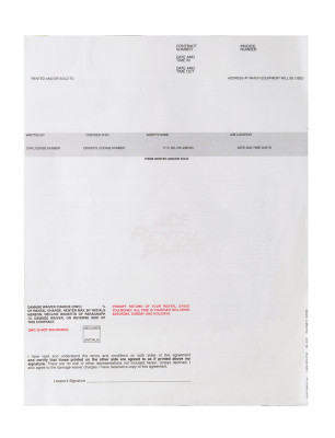 TOTAL RENTAL CONTRACT