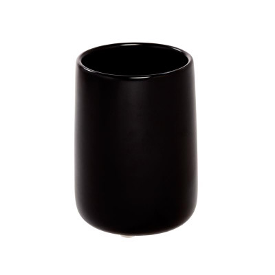 TUMBLER CERAM BLK 4.4''