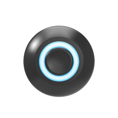 PUSHBUTN DOORBELL WR BLK