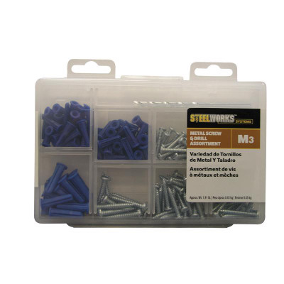 METAL SCREW & DRILL KIT