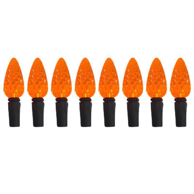 HLWN LGHTS LED ORG 100CT