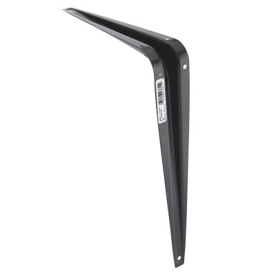 SHELF BRACKET BLK 8X10"