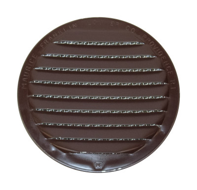 MINI LOUVER BROWN 4"