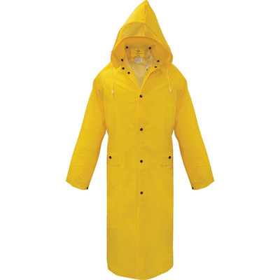 RAINCOAT PVC YELLOW MED