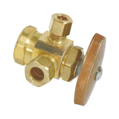ANGLE STP VALVE 1/2X3/8"