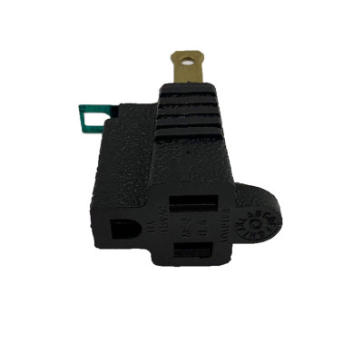 GRND ADAPTER BLK 15A