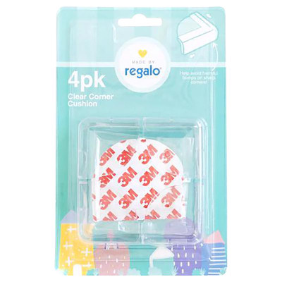 CORNER CUSHIONS RUBR CLR