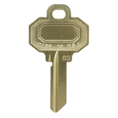 KEY BLANK C-KEYWAY 5-PIN