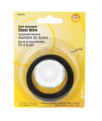 WIRE ANNEALED BLK28GA50'