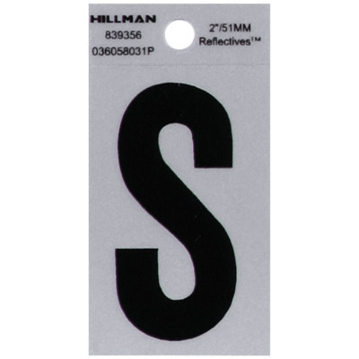 2" BLK/SLV S ADHV 1PC