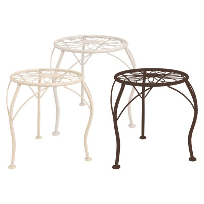 PLANT STND CST IRN 13.3"