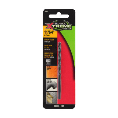 DRILL BIT BLK OXD 11/64"