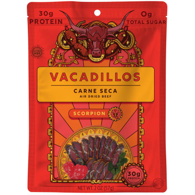 BEEF STRIPS SCORPION 2OZ