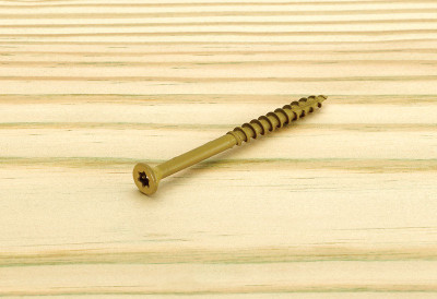 DECKSCREW 8X2" TAN 500PC