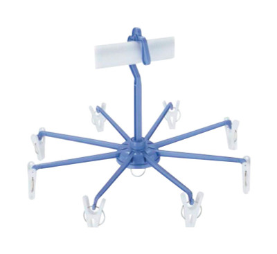 DRIP HANGER 8CLIPS BLUE