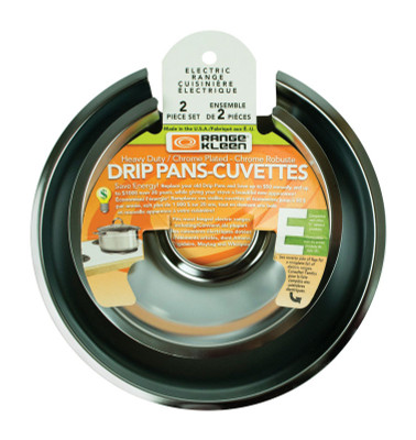 DRIP PAN CHR STYLE E 2PK