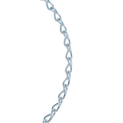CHAIN STL ZINC .242"X20'