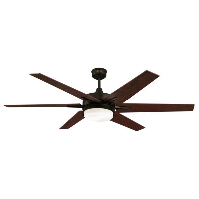 CEILING FAN BLK BRNZ 60"