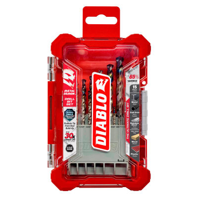 DRL BT ST 3-FT SHNK 15PC