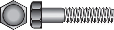 GALV HX BOLTS 1/2X2