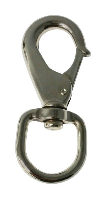QUICK SNAP 3-3/4"L Baron 1 in. D X 3-3/4 in. L Nickel-Plated Zinc Quick Snap 70 lb