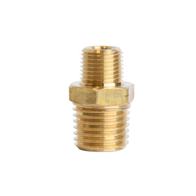HEX NIPPLE 1/4"X1/8" MPT