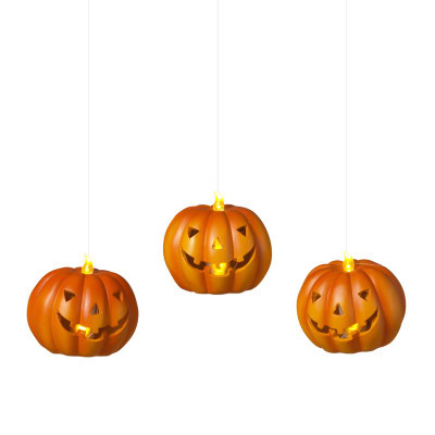 LED PUMPKINS 3PC
