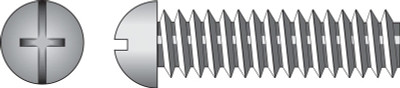 CH RD MS Z 1/4-20X1 3/4