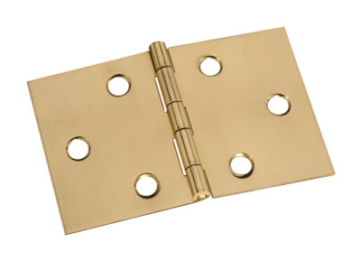DESK HINGE 2X3-1/16" BRS