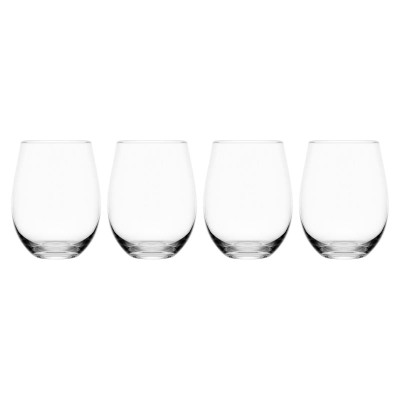 STEMLSS WINE GLASS 4PK
