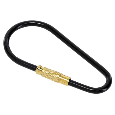 KEY RING BRASS BK/GLD