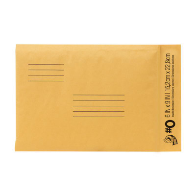 ENVELOPE PADDED 6X9" #0