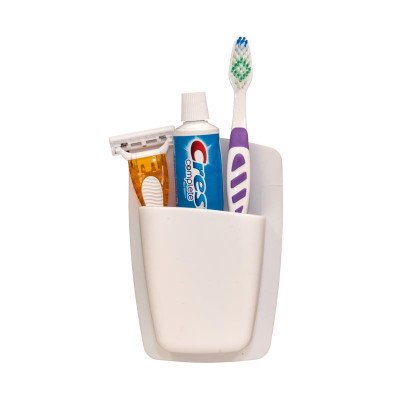 TOOTHBRUSH HLDR SLCN WHT