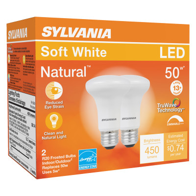 LED R20 E26 SW 50W 2PK