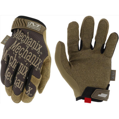 WRK GLOVE SYN/TPR BRN L