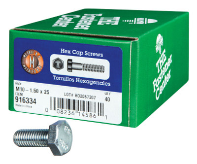 BOLT HEX NF M10-1.5X25BX