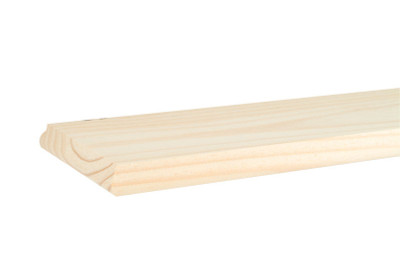 SHELF UNFIN PINE 9"X24"