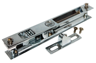 PATIO DOOR LOCK CHROME