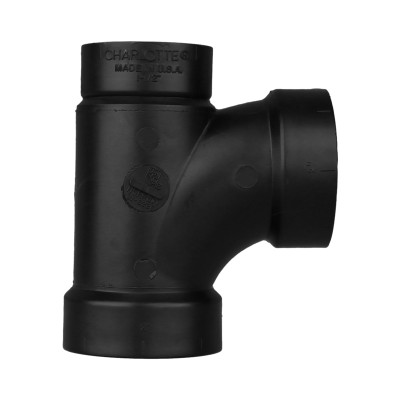 TEE SAN ABS 2X1.5X2"HUB