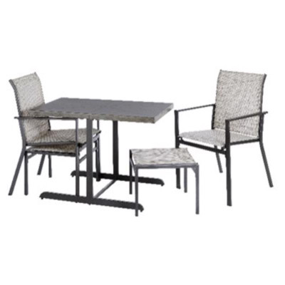DINING SET STL GOLD 5PC