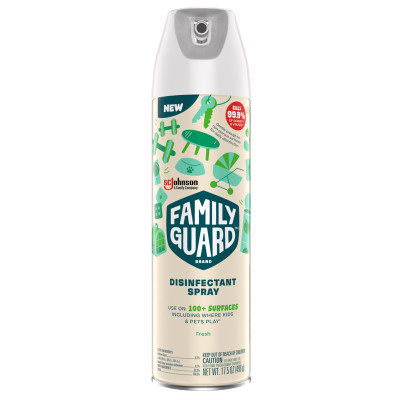 FAMILY GUARD DISINFECTAN Family Guard Fresh Scent Disinfectant Spray 17.5 oz 1 pk