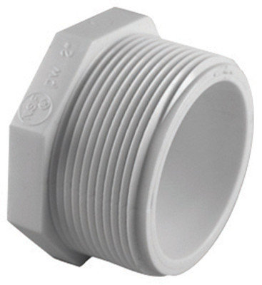 PLUG SCH 40 4"MPT