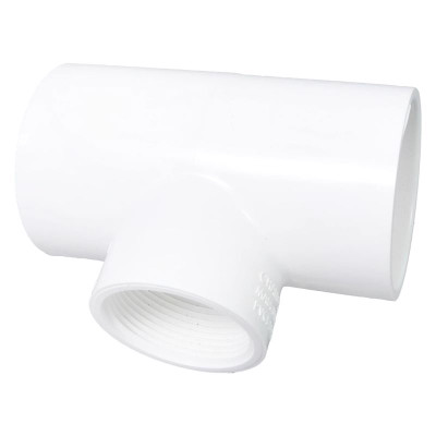 TEE PVC40 2"SXS1.5"FPT