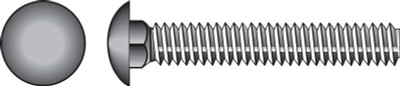 CARR SCREW Z 1/2X4