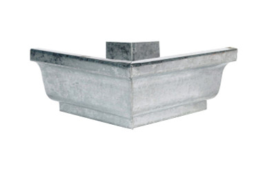 GUTTER K OUT MITR 5"GALV