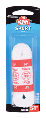 SHOE LACES SPORT WHT 54"
