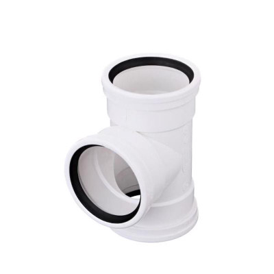 TEE PVC S&D 4 GASKETED