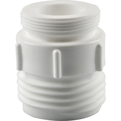 OUTLET ADAPTER PLST WHT