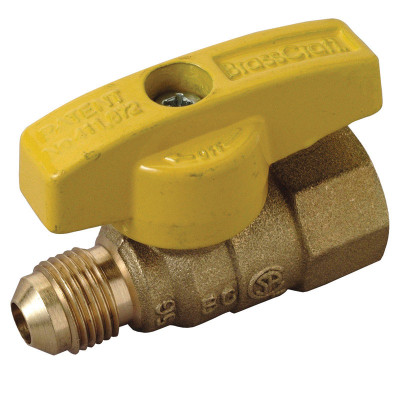 GAS VALVE 3/8FL X 1/2FIP