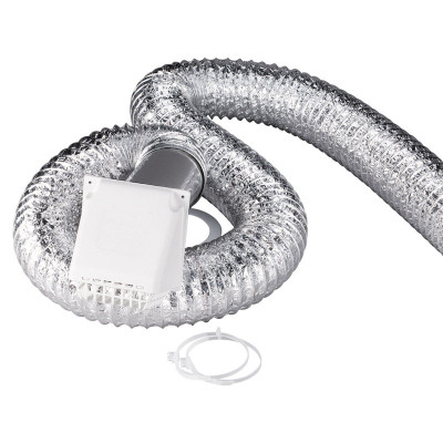 DRYER VENT KIT WHT 8